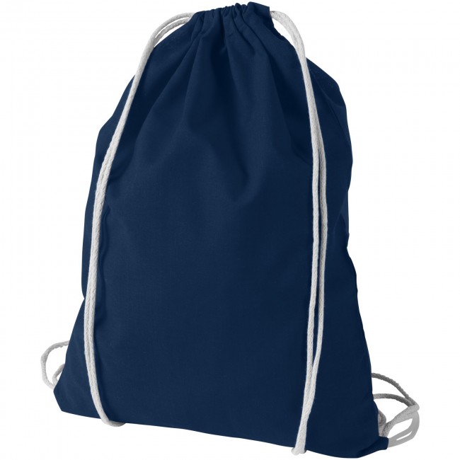 Promotional Oregon cotton drawstring backpack - Image 4