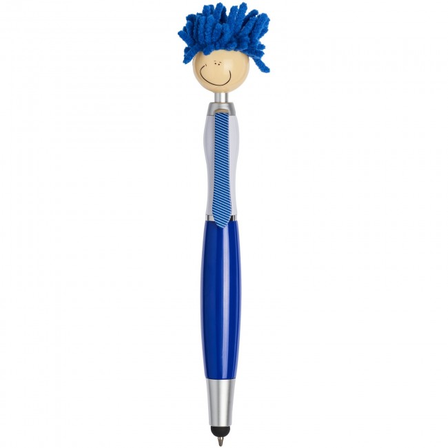 Promotional Mop Head stylus ballpoint pen - Image 4