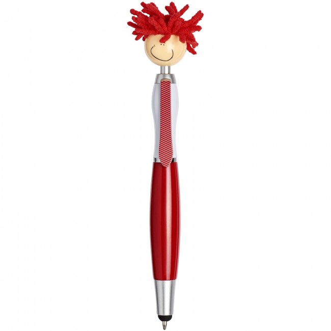 Promotional Mop Head stylus ballpoint pen - Image 3