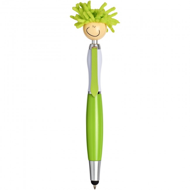 Promotional Mop Head stylus ballpoint pen - Image 2