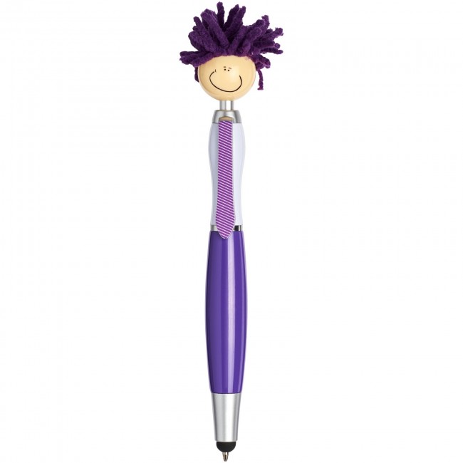 Promotional Mop Head stylus ballpoint pen - Image 1