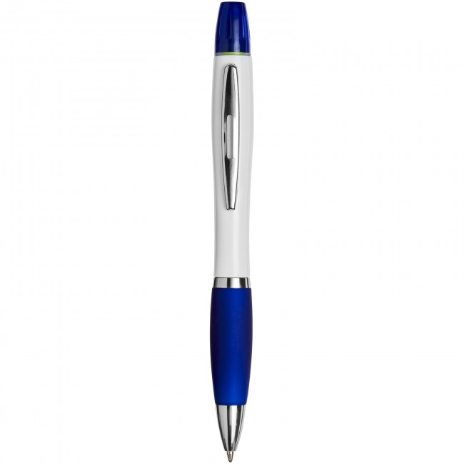 Promotional Curvy ballpoint pen with highlighter - Image 4