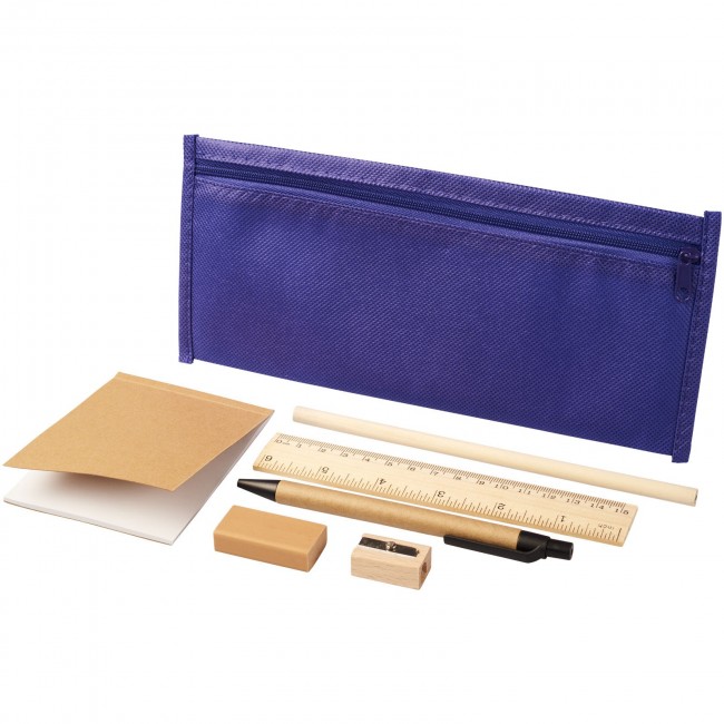 Promotional Enviro 7-piece eco pencil case set - Image 4