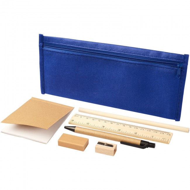 Promotional Enviro 7-piece eco pencil case set - Image 1