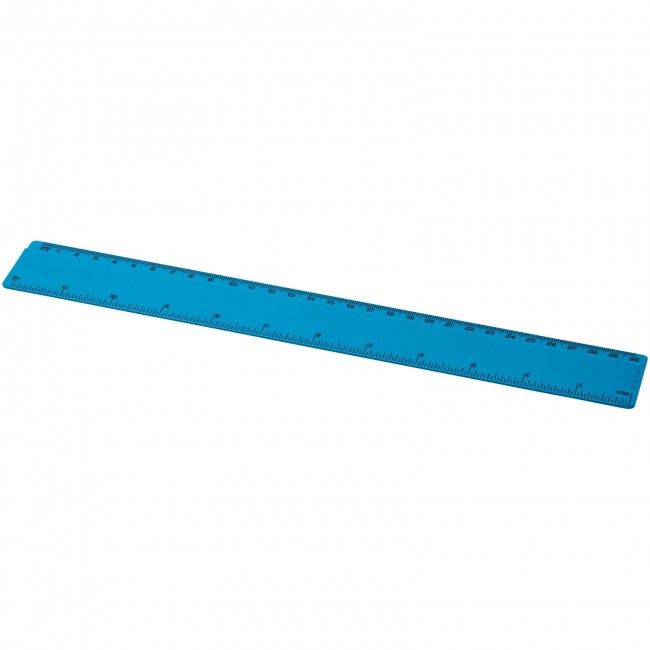 Promotional Renzo 30 cm plastic ruler - Image 2