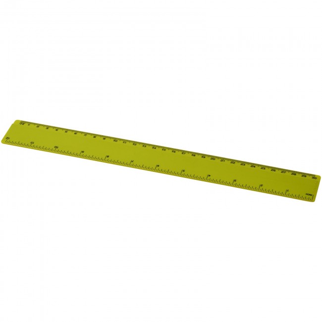 Promotional Renzo 30 cm plastic ruler - Image 1