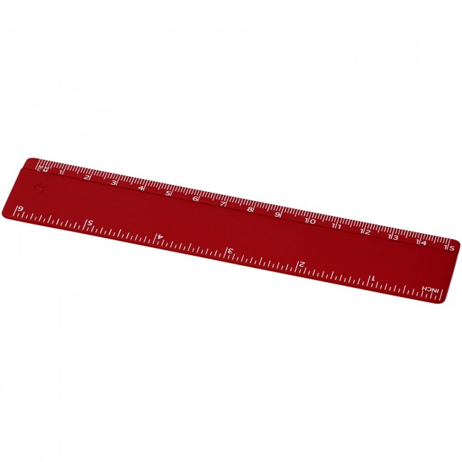 Promotional Renzo 15 cm plastic ruler - Image 5