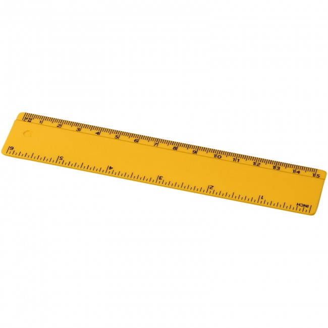 Promotional Renzo 15 cm plastic ruler - Image 3