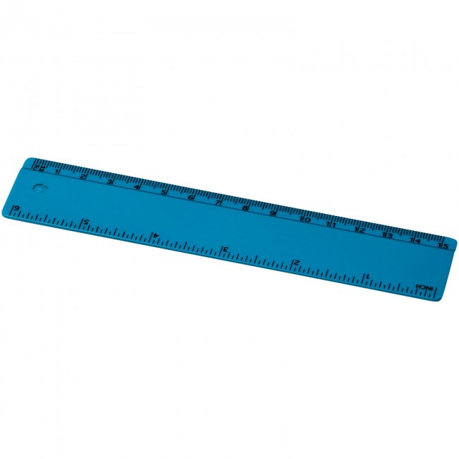 Promotional Renzo 15 cm plastic ruler - Image 2