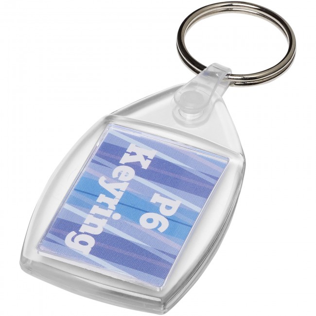 Promotional Lita P6 keychain with plastic clip