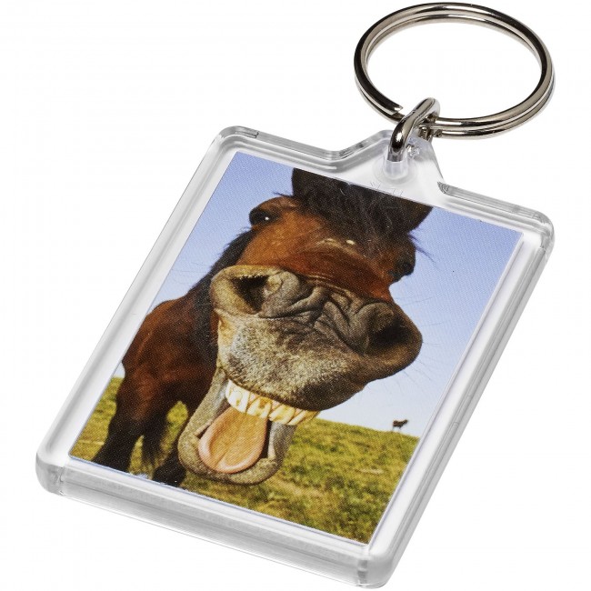 Promotional Vito C1 rectangular keychain