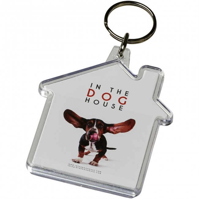 Promotional Combo house-shaped keychain