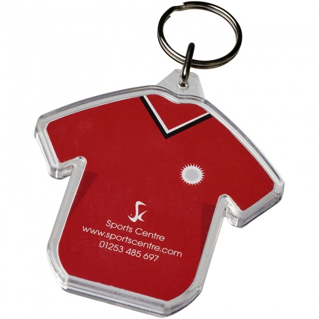 Promotional Combo t-shirt-shaped keychain