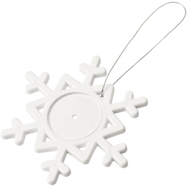 Promotional Elssa snowflake ornament - Image 1