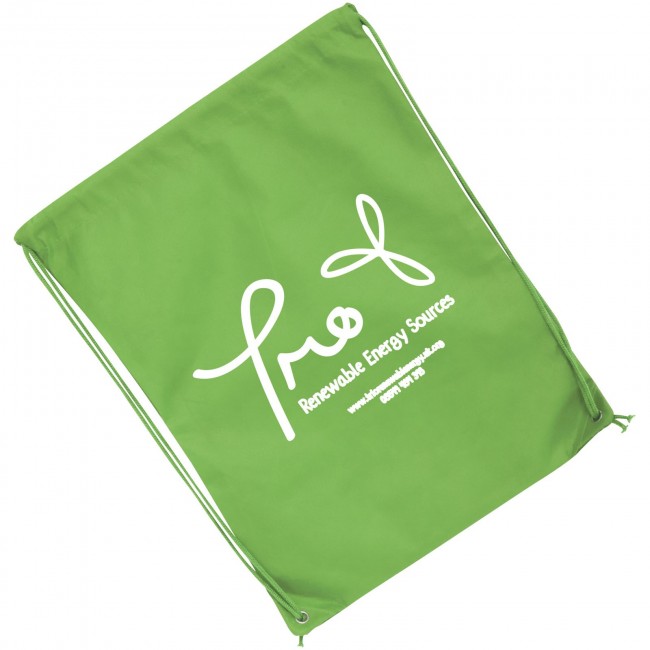 Promotional Eco-friendly drawstring bag - Image 1