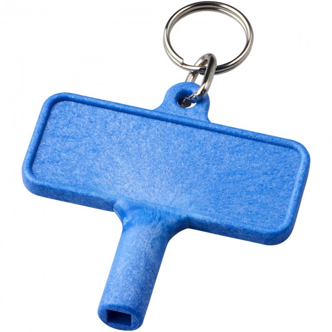 Promotional Largo plastic radiator key with keychain - Image 3