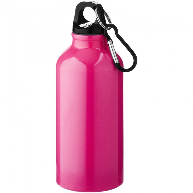 Promotional Oregon 400 ml sport bottle with carabiner - Image 2