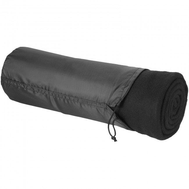 Promotional Huggy fleece blanket with drawstring carry pouch - Image 6