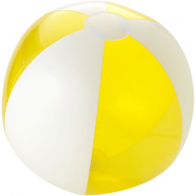 Promotional Bondi solid and transparent beach ball - Image 1