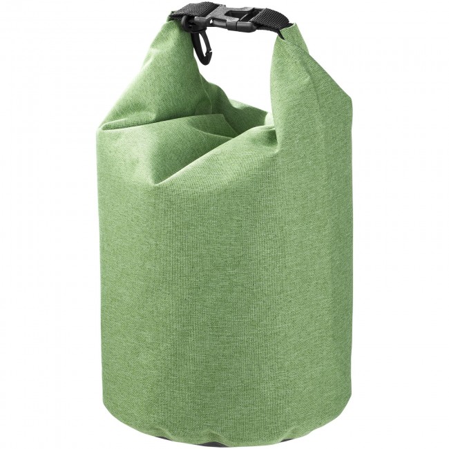 Promotional Traveller 5 litre heathered waterproof bag - Image 2