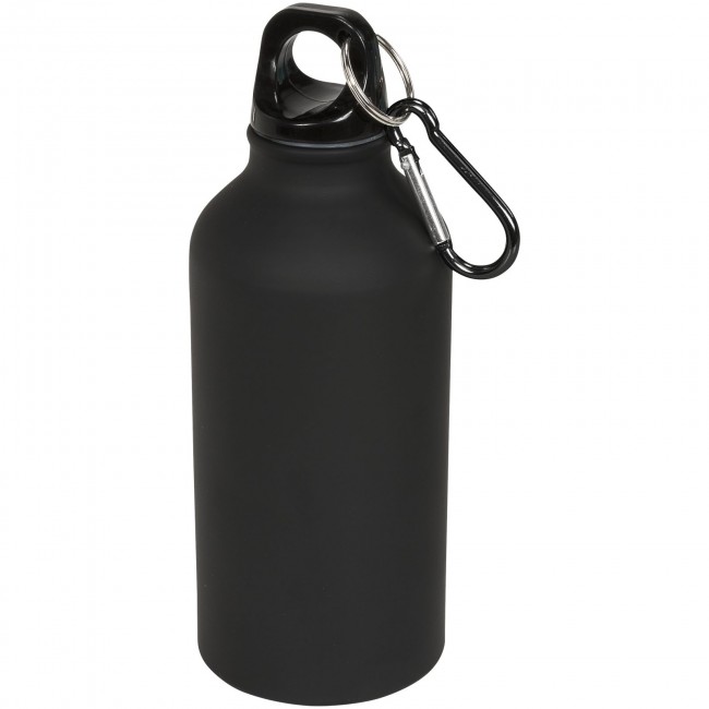 Promotional Oregon matte 400 ml sport bottle with carabiner - Image 4