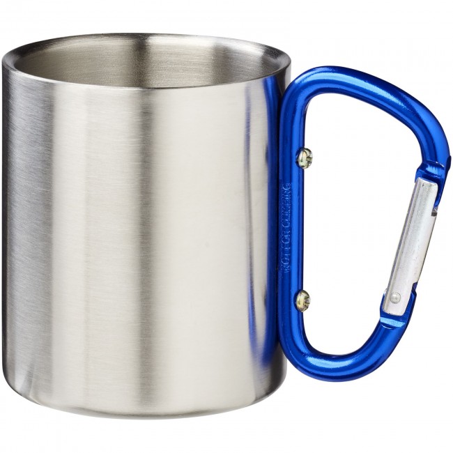 Promotional Alps 200 ml vacuum insulated mug with carabiner - Image 3