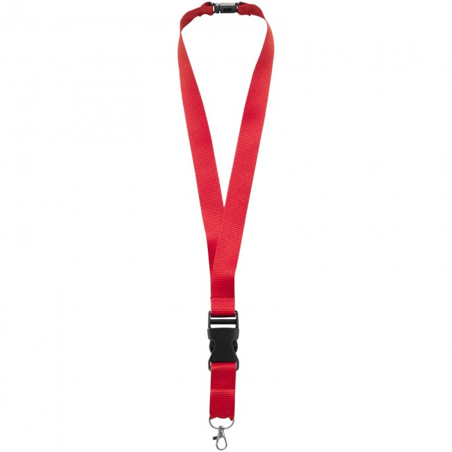 Promotional Yogi lanyard with detachable buckle - Image 7