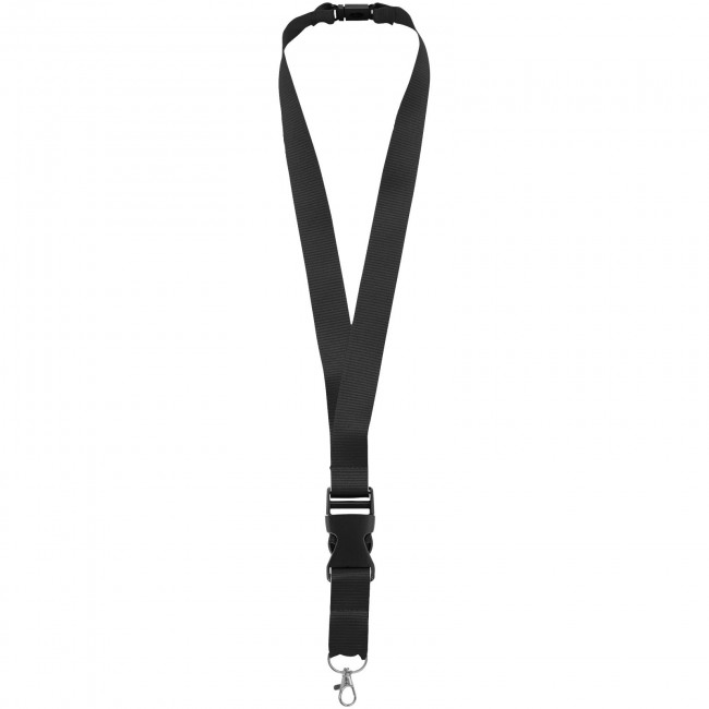 Promotional Yogi lanyard with detachable buckle - Image 3