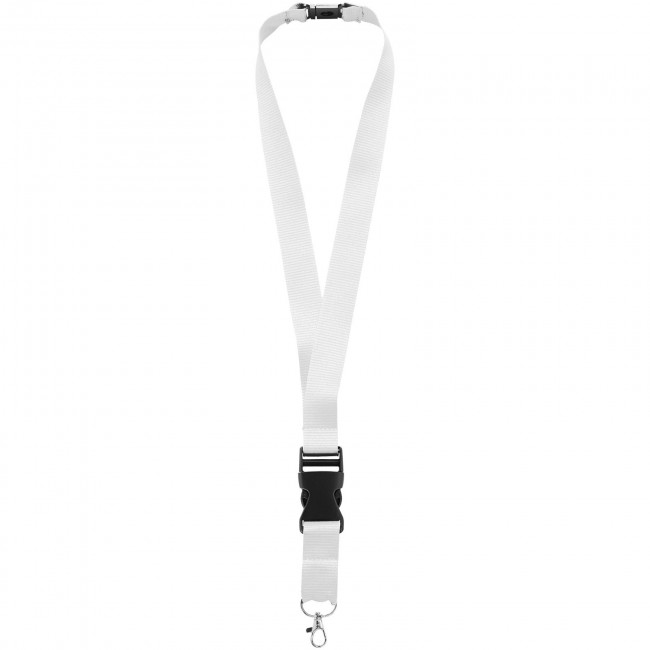 Promotional Yogi lanyard with detachable buckle - Image 2