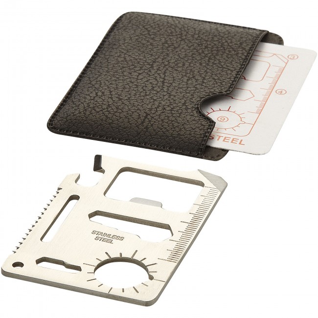 Promotional Saki 15-function pocket tool card