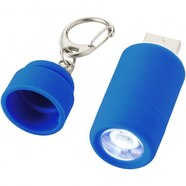 Promotional Avior rechargeable LED USB keychain light - Image 3