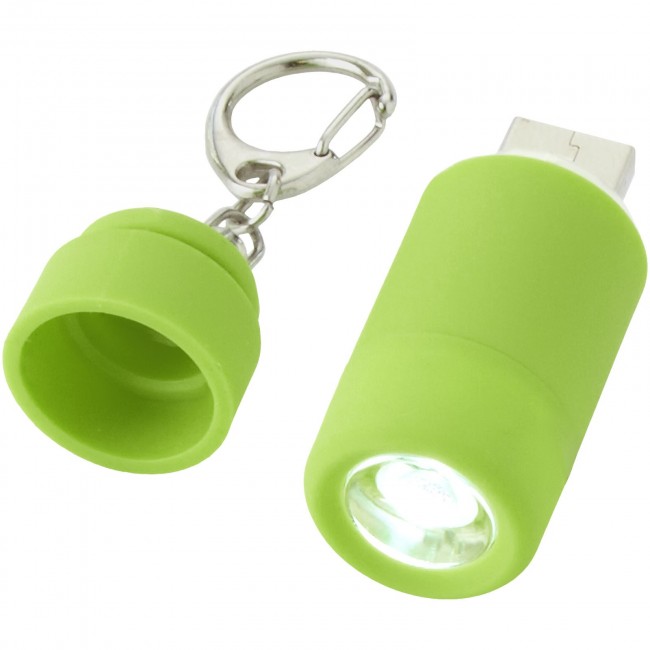 Promotional Avior rechargeable LED USB keychain light - Image 2