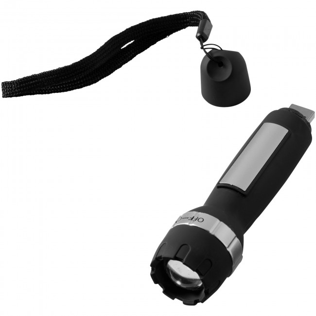 Promotional Rigel rechargeable USB torch - Image 3