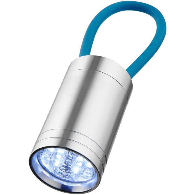 Promotional Vela 6-LED torch with glow strap - Image 1