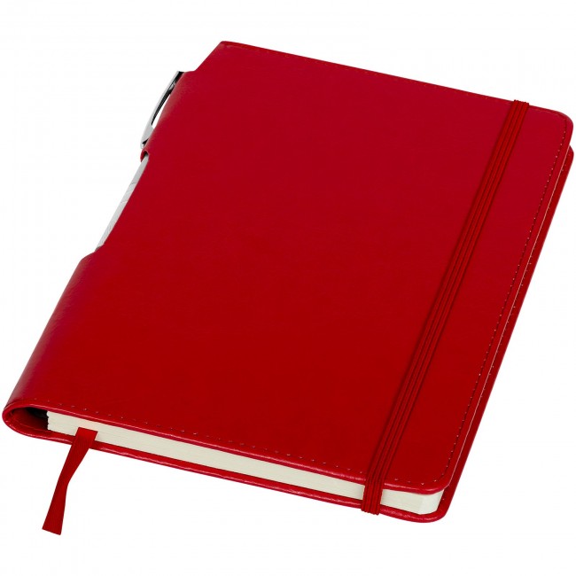 Promotional Panama A5 hard cover notebook with pen - Image 1