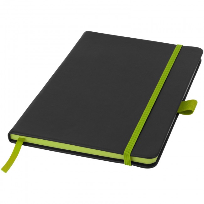 Promotional Colour-edge A5 hard cover notebook - Image 1