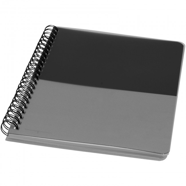 Promotional Colour-block A5 spiral notebook - Image 5