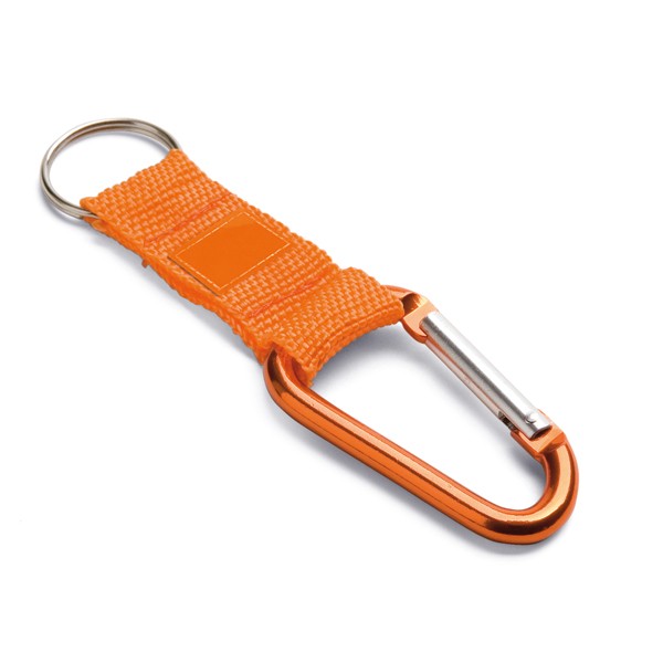 Promotional Carabiner Clip Keyring