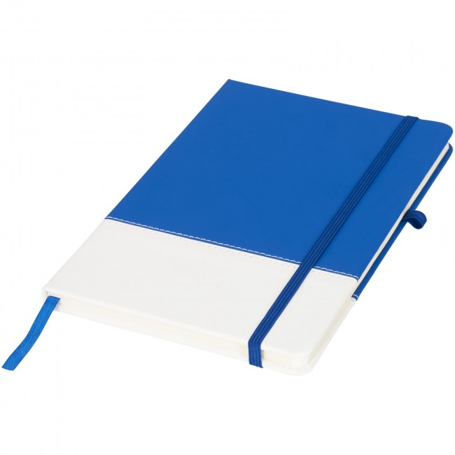 Promotional Two-tone A5 colour block notebook - Image 3