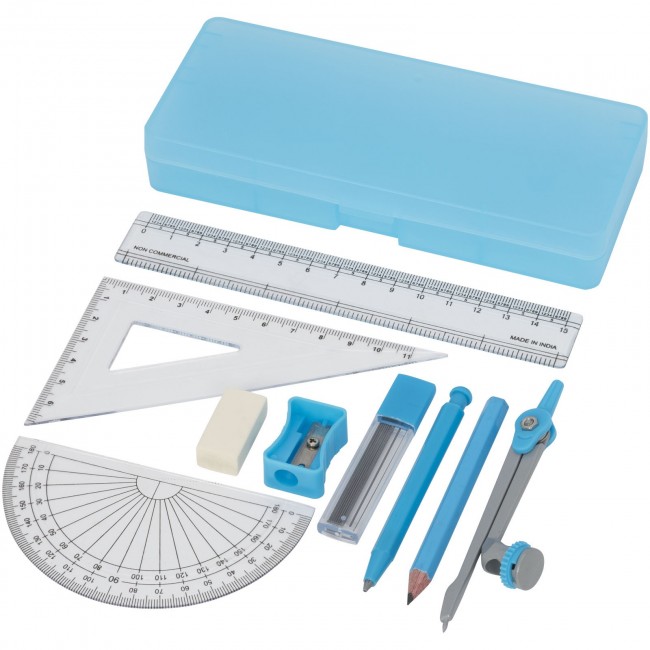 Promotional Julia 9-piece school geometry set - Image 2