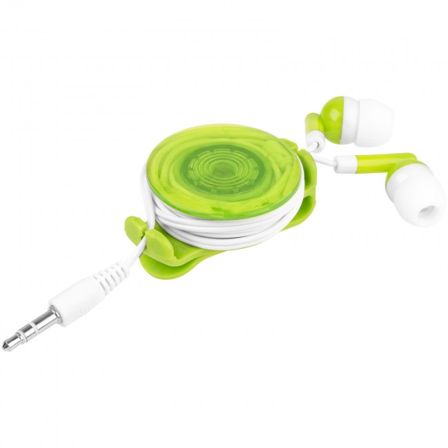 Promotional Strix earbuds with tangle-free light-up case - Image 2