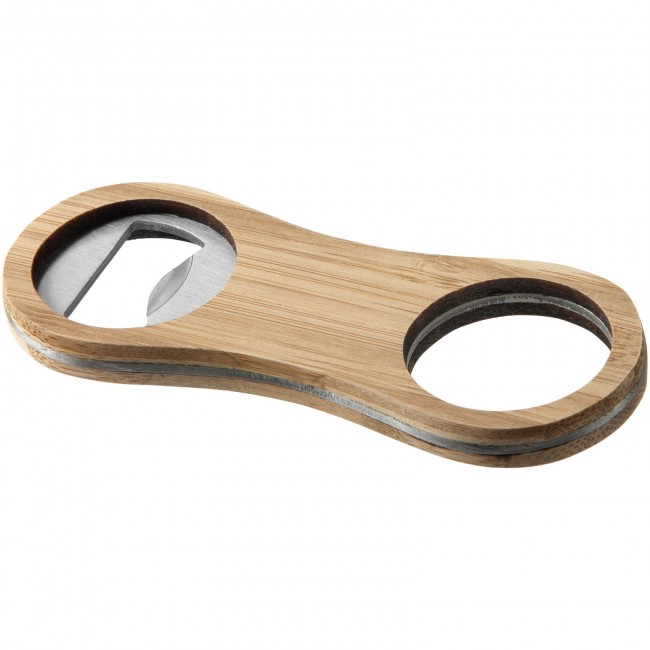 Promotional Barron bamboo bottle opener