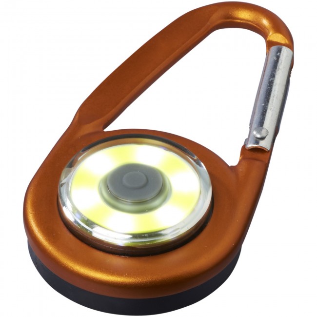 Promotional Eye COB light with carabiner - Image 1