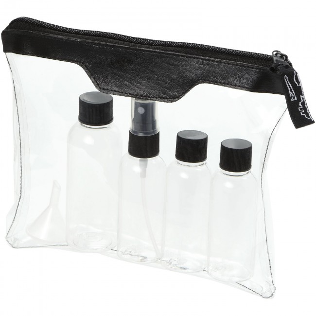 Promotional Munich airline approved travel bottle set - Image 2