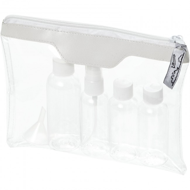 Promotional Munich airline approved travel bottle set - Image 1