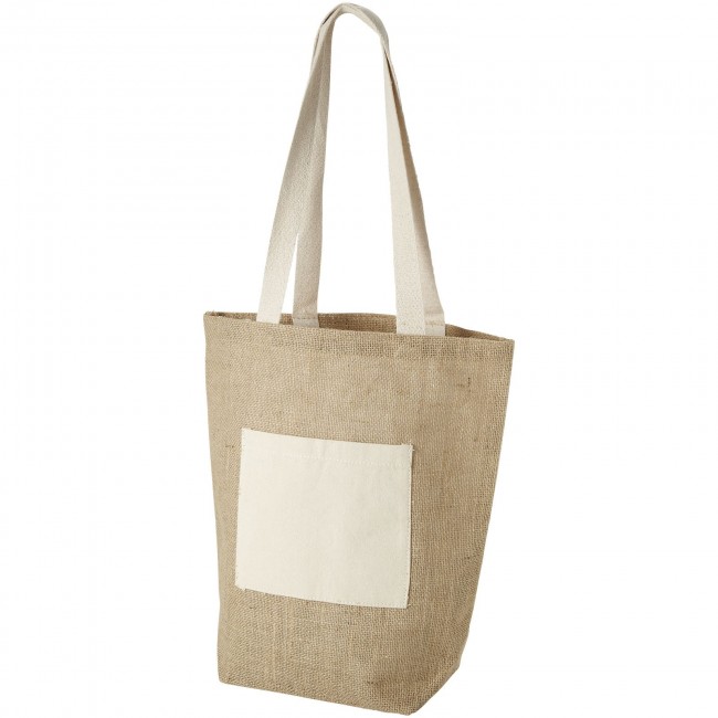 Promotional Calcutta tote bag made from jute