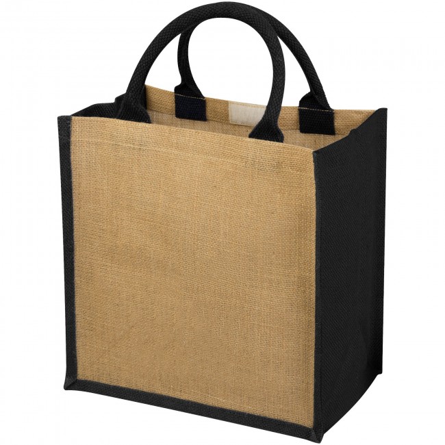 Promotional Chennai tote bag made from jute - Image 3