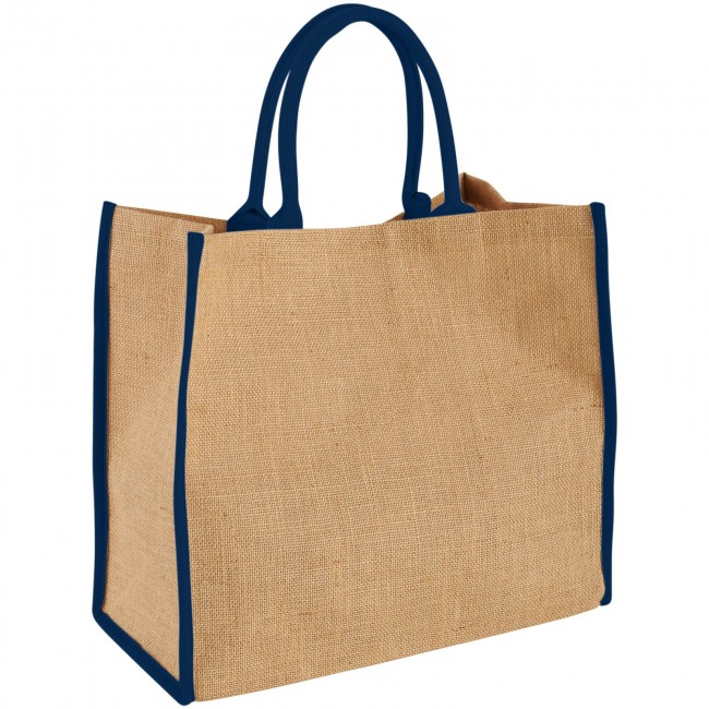 Promotional Harry large tote bag made from jute - Image 2