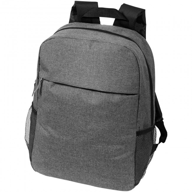 Promotional Hoss 15.6'' heathered laptop backpack