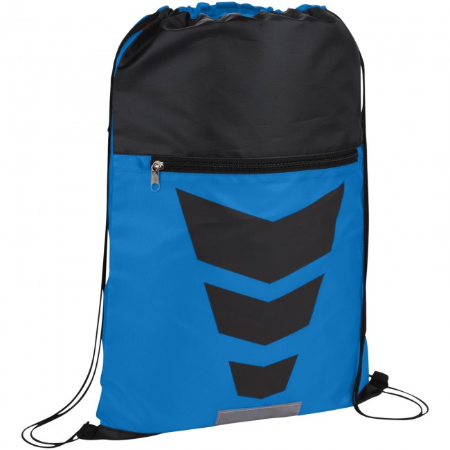 Promotional Courtside drawstring backpack - Image 4